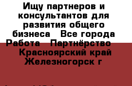 Ищу партнеров и консультантов для развития общего бизнеса - Все города Работа » Партнёрство   . Красноярский край,Железногорск г.